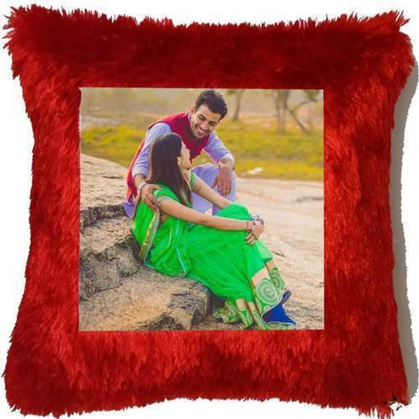 Square Fur Pillow 