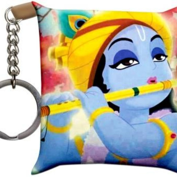 Mini Pillow Keychain (Double Side Print)