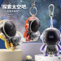 Astronaut Powerbank Spaceman Mini Spare Battery Mobile Power Bank | 1500mAh Portable Charger with Digital Display - TYPE-C