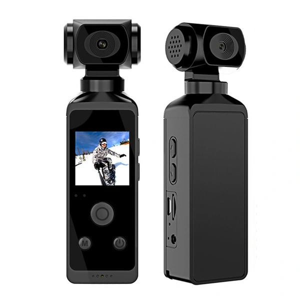 4K Ultra HD Pocket Action Camera – Portable, Waterproof, Wide-Angle Lens for Vlogging & Adventure