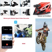 Waterproof Motorcycle Dash Cam - HD 1080P WiFi Action Camera with 120° Wide-Angle Lens for Motorcycles & Bicycles