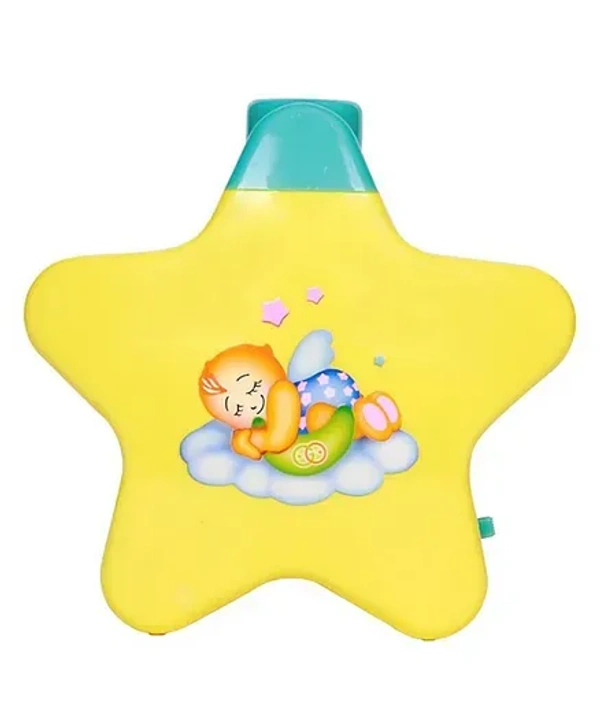 Little Angel Baby Sleep Star Projector with Star Light Show and Music (Colour May Vary)