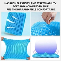 TPE Gel Cushion Honeycomb Egg Cushion Double Square Office Breathable Chair Cushion Ice Cushion Car Seat Cushion