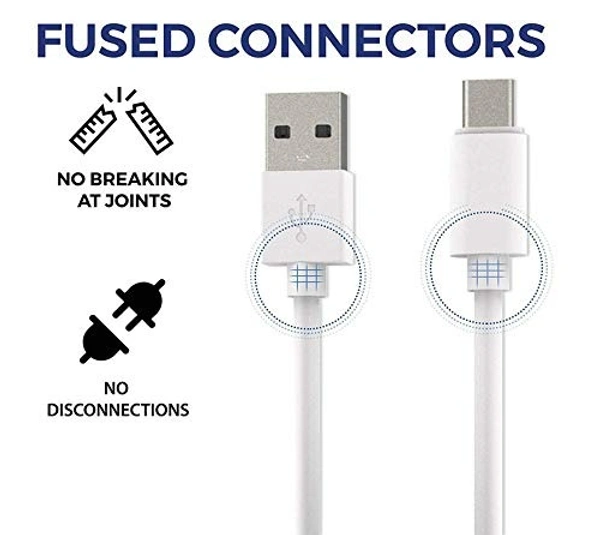 Qualcomm quick charge 3.0 for Samsung Galaxy S20 FE Charger Original Adapter Like Mobile Charger | Type-C Charger Cable Fast Charging Mobile Charger | Fast Charger | Android Charger with 1 Meter USB Type-C Charging Data Cable (3.1Amp,CCSMG, WHITE)