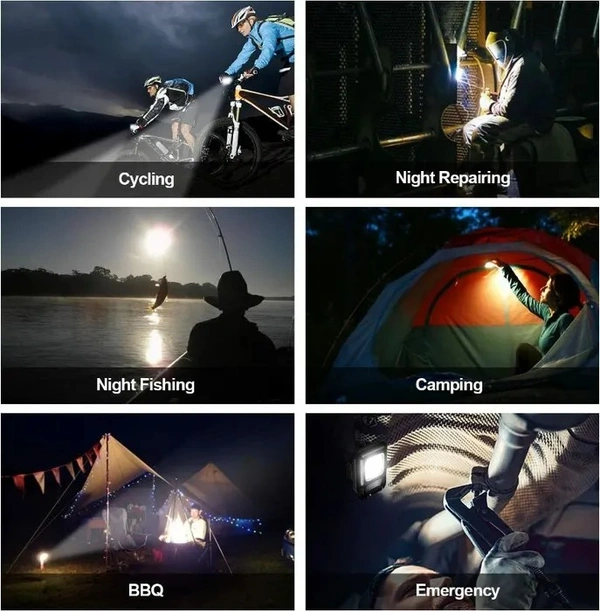 Cob Rechargeable Keychain Light