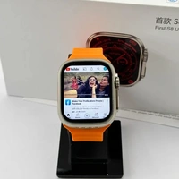 S8 Ultra Smart Watch Simcard Android Watch With 4g Simcard Supported PLAYSTORE AND YOUTUBE1GB Plus 16GB