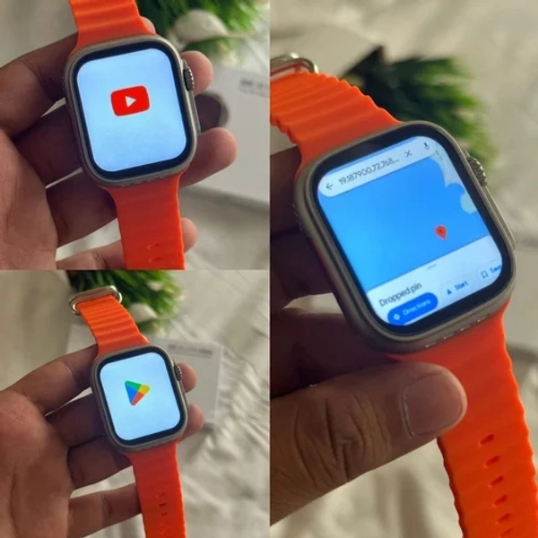 S8 Ultra Smart Watch Simcard Android Watch With 4g Simcard Supported PLAYSTORE AND YOUTUBE1GB Plus 16GB