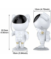 Astronaut Galaxy Projector - White