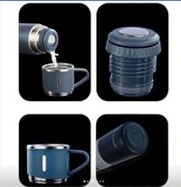 500ml Stainless steel thermostat with cup Vaccume Flask Set