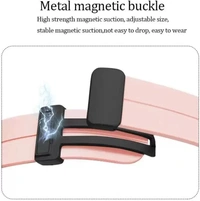 Magnetic Band Compatible with ultra smart Watch Strap 38mm 40mm and 41mm for iWatch Ultra SE2 SE Series 8 7 6 5 4 3 2 1 Smart Watch Strap  (Pink)