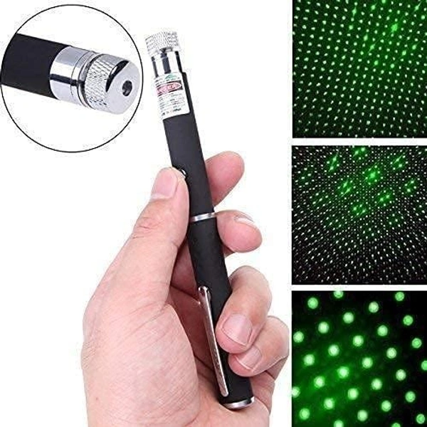 Green Laser Presentation Pen with Extra Disco Light Effect.