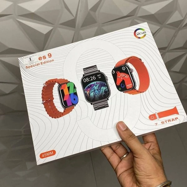 Festival Special 9 In 1 Combo | Series 9 Smartwatch With 7 Different Premium Straps