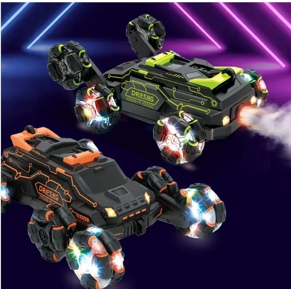 2 4ghz 16 Six-wheel Remote Car Control RC with spray Mode Speed Vehicle