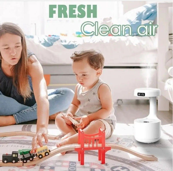New Arrival Cool Mist Maker 800ml Portable Air Anti-Gravity Water Drop Humidifier Ultrasonic Anti Gravity Humidifier