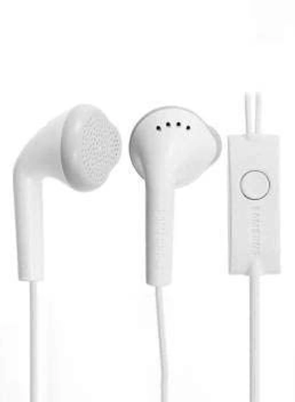 YS Earphones with Ultra Bass & Dolby Sound 3.5mm Jack for All Samsung,/Anroid/iOS Devices - (White)