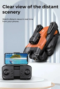 Camera-Drone-with-obstacle-avoidance-Foldable-Quadcopter-Mini-Drone.-(Multicolor)