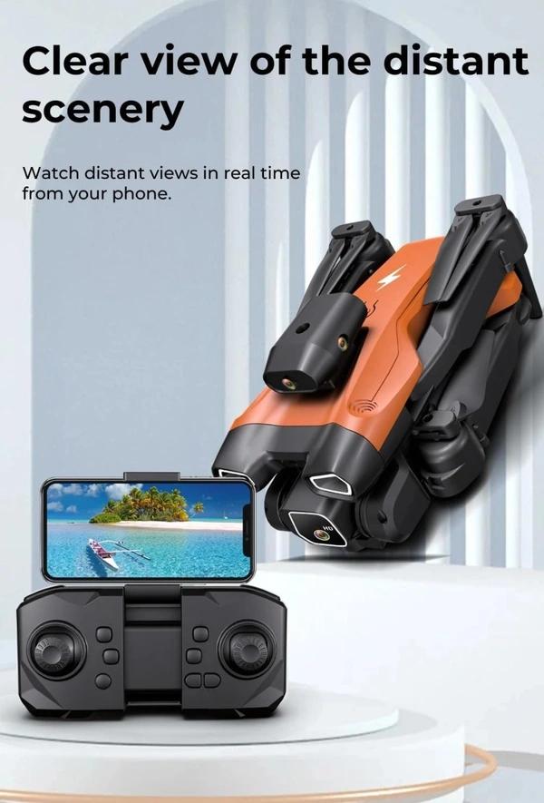 Camera-Drone-with-obstacle-avoidance-Foldable-Quadcopter-Mini-Drone.-(Multicolor)
