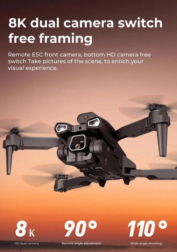 Camera-Drone-with-obstacle-avoidance-Foldable-Quadcopter-Mini-Drone.-(Multicolor)
