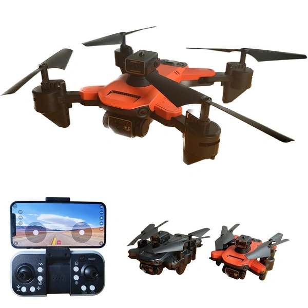 Foldable Mini Drone for Kids | Obstace Avoidance Drone | 360 Degree Flip Functionality | Foldable Toy Drone with 1080p Camera | 3 Speed Modes (DM99)