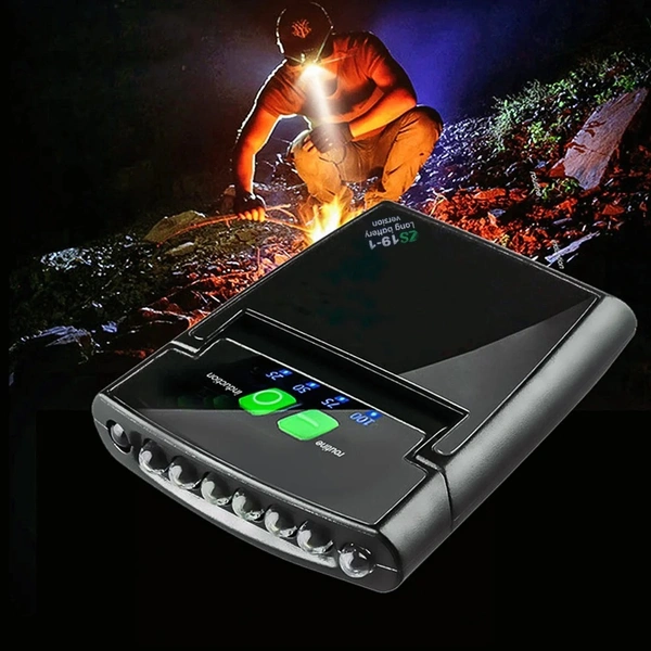 Mini LED Sensor Headlamp | USB Rechargeable Hat Clip Light for Fishing & Camping