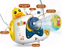 Cartoon Simulation Early Education Music Puzzle Light Story Machine Kids Fairy Tale Camera Projector
