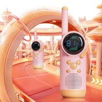 2024 Mini Handheld Kids Walkie-Talkie | 3km Range UHF Toy | Perfect Christmas Diwali Gift for Children