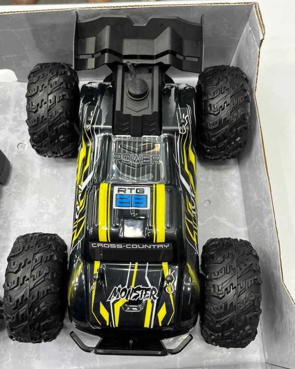 Crazy Speed Cool Spray Remote Control Car – 2.4GHz, 4WD, Lights, Music, Wrist Watch Control