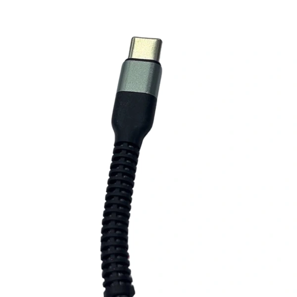 Voltoura VC-71 2000mm Type-C to Type-C Cable – 65W Super Quick Charge, Durable Zinc Plated