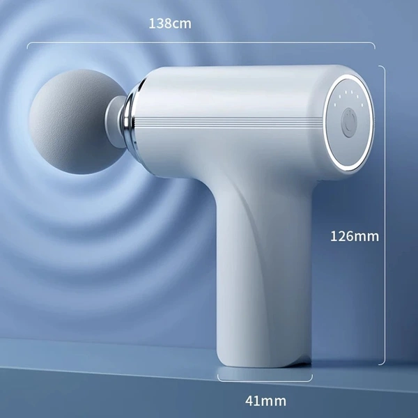 Massage Gun Rechargeable Wireless Muscle Relaxation Massager Mini Professional Fitness Portable Electric Fascia Gun