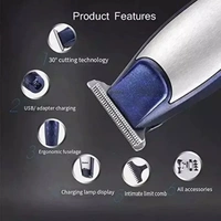 Kemei Electric Hair Clipper KM-5021 Barber Carving Trimmer for men | Professional Hair Clipper Ceramic Blade Cordless trimmer