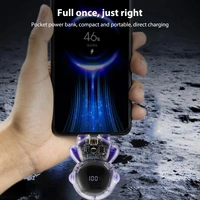 Astronaut Powerbank Spaceman Mini Spare Battery Mobile Power Bank | 1500mAh Portable Charger with Digital Display - TYPE-C