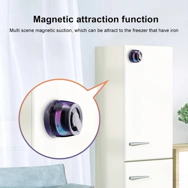 DY100 Portable Magnetic Speaker | Superior Bass Quality | Colorful Lights