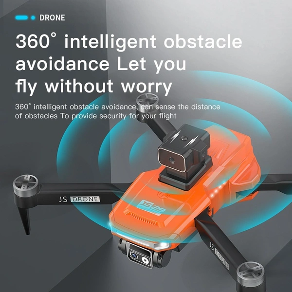 JS29 Drone 4k Dual Camera Obstacle Avoidance Optical Flow Wifi Fpv Foldable Brushless Motor Rc Dron Profesional Quadcopter Toy