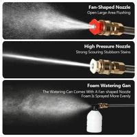 Portable Car Cordless Wash Water Gun 48V 9000mAh 15000rpm High Pressure Lithium Battery Pump Auto Wash Machine car wash