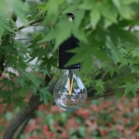 LED Camping Light Type-C USB Rechargeable Waterproof 400mAh 100LM Tent Light with Hook 3 Modes Outdoor Lighting Blub