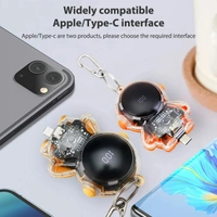 Astronaut Powerbank Spaceman Mini Spare Battery Mobile Power Bank | 1500mAh Portable Charger with Digital Display - TYPE-C