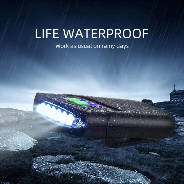 Mini LED Sensor Headlamp | USB Rechargeable Hat Clip Light for Fishing & Camping