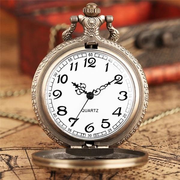 2022 New Retro Pocket Watch | Hollow Pendant Watches for Men | Best Gift Clock 