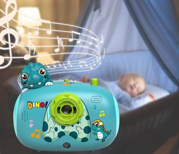 Cartoon Simulation Early Education Music Puzzle Light Story Machine Kids Fairy Tale Camera Projector