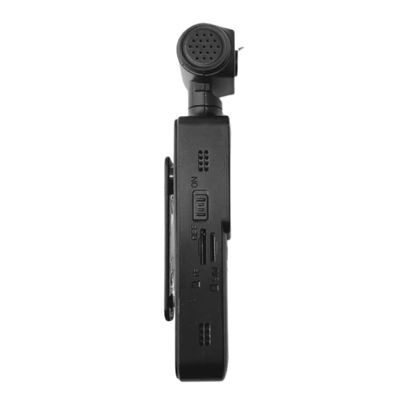 4G Video Call Portable Recorder with Rotating HD Camera, Mic, SIM & TF Card Slot – Business Back Clip Bodycam