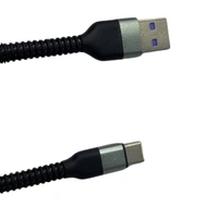Voltoura VC-71 2000mm Type-C Cable – 65W Super Quick Charge, Durable & Zinc-Plated