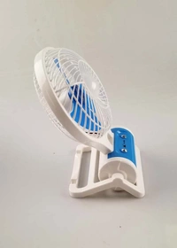 Rechargeable Table Fan – Whisper-Quiet, 360° Oscillation, Long Battery Life & USB Charging