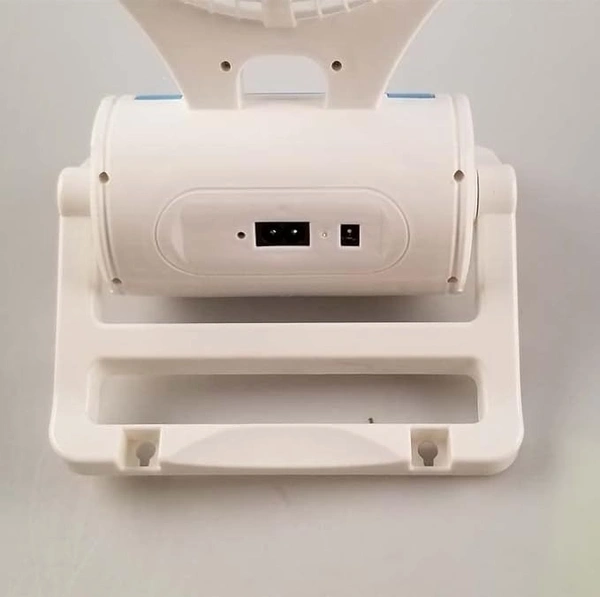 Rechargeable Table Fan – Whisper-Quiet, 360° Oscillation, Long Battery Life & USB Charging