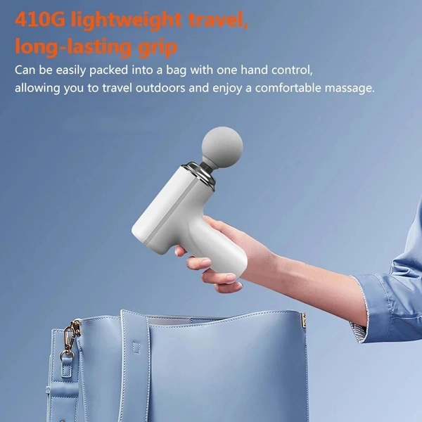 Massage Gun Rechargeable Wireless Muscle Relaxation Massager Mini Professional Fitness Portable Electric Fascia Gun