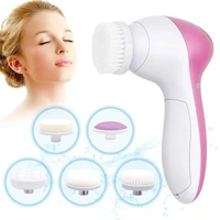 5 in 1 silicone cleanser, Deep Cleanser, pore cleanser, facial massage, skin care, waterproof makeup brush