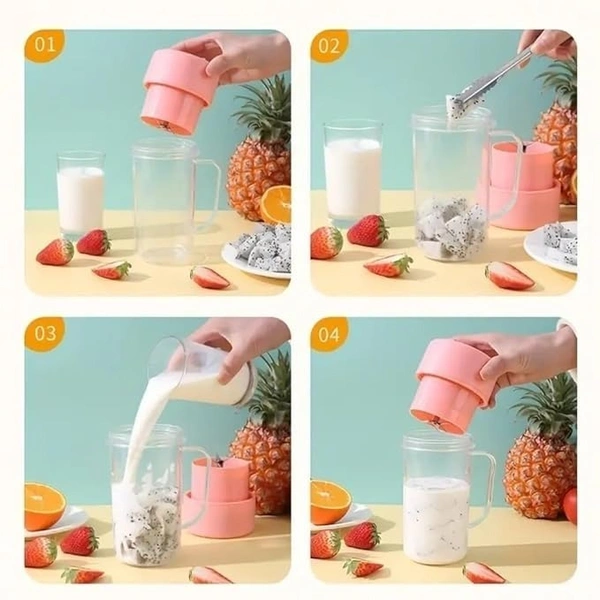 Rechargeable Portable Juicer Blender | Perfect for Smoothies, Shakes, and More