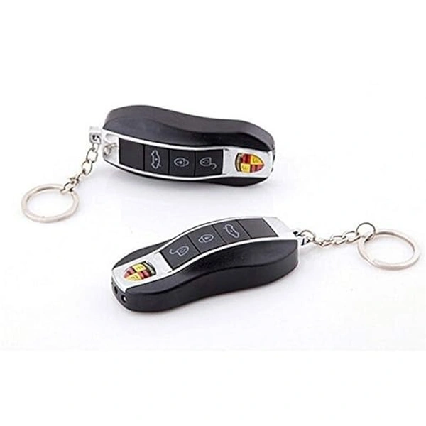Shock Remote Control Key Car | LED Light, Laser Effects, and Exciting Features Keychain 