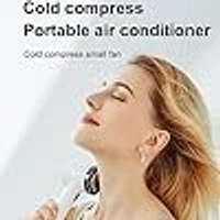 Cooling Fan, Built in Semiconductor Cooler Widely Used Quick Cooling Pocket Fan Convenient 3 Adjustable Speed for Office
