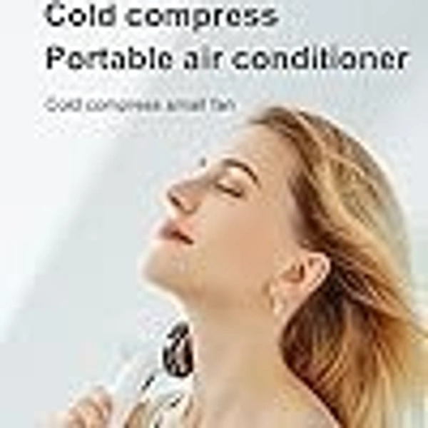 Cooling Fan, Built in Semiconductor Cooler Widely Used Quick Cooling Pocket Fan Convenient 3 Adjustable Speed for Office