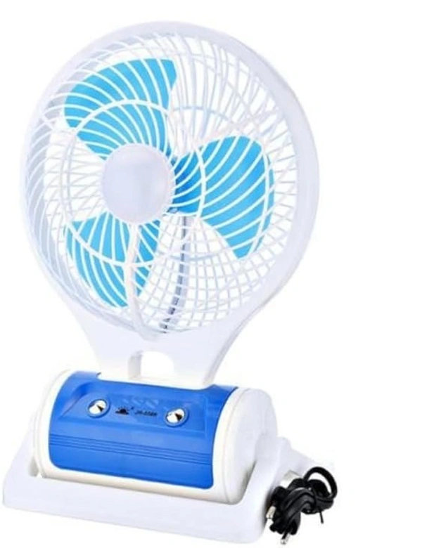 Rechargeable Table Fan – Whisper-Quiet, 360° Oscillation, Long Battery Life & USB Charging